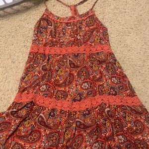 colorful summer dress